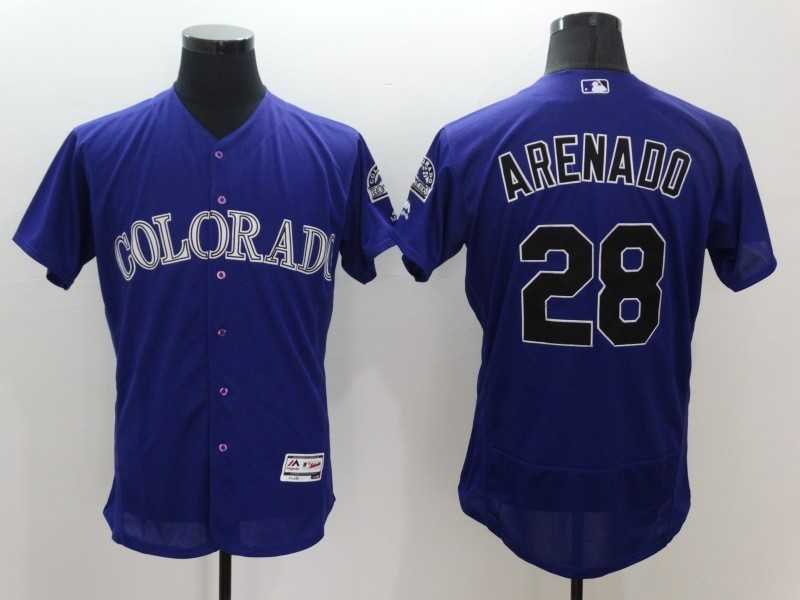 Colorado Rockies #28 Nolan Arenado Purple 2016 Flexbase Collection Stitched Baseball Jersey,We sell and wholesale Colorado Rockies #28 Nolan Arenado Purple 2016 Flexbase Collection Stitched Baseball Jersey on line form chian!